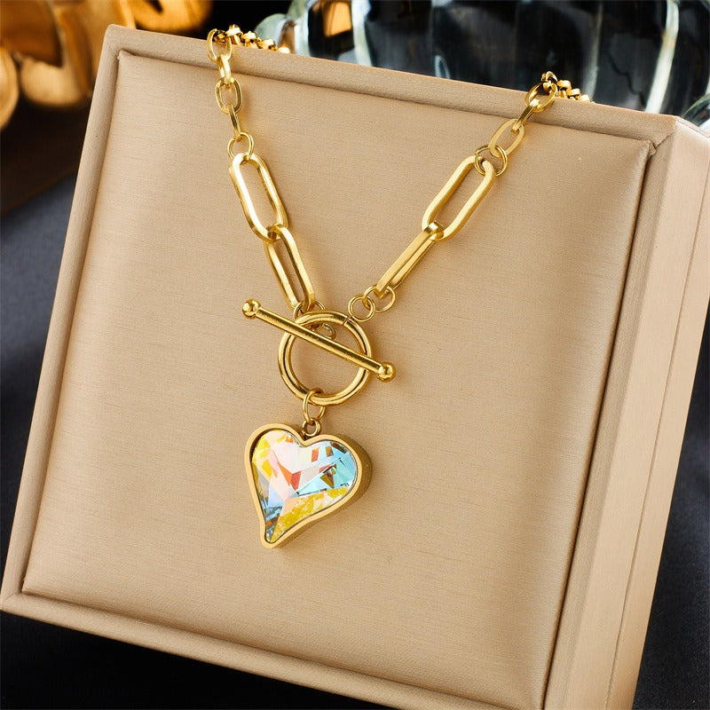 Necklace - heart-4